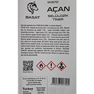 Manas Selülozik Tiner 10 Lt