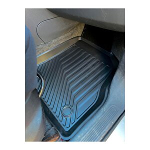 Renault Captur 3d Havuzlu Paspas 2014-2020 Kauçuk Rjn
