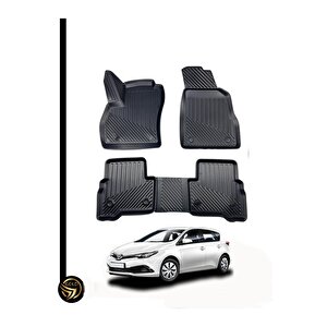 Toyota Auris 2013-2018 3d Havuzlu Paspas Kauçuk Rjn