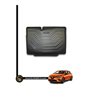 Renault Clio 5 3d Havuzlu Paspas Hatchback 2020 Sonrası + Bagaj Havuzu İkili Set