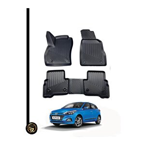 Hyundai I20 2014-2019 3d Havuzlu Paspas Kauçuk Rjn