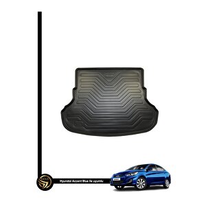 Hyundai Accent Blue 3d Havuzlu Paspas + Bagaj Havuzu İkili Set