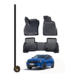 Opel Grandland X 2017+ 3d Havuzlu Paspas Kauçuk Rjn
