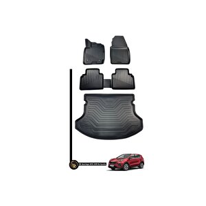 Kia Sportage 2010-2015 3d Havuzlu Paspas + Bagaj Havuzu İkili Set Kuex