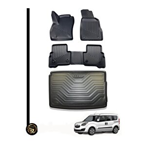 Opel Combo D 2010  Havuzlu Paspas + İkili Set