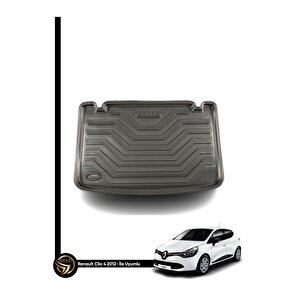 Renault Clio 4 2012-2019 3d Kauçuk Paspas + Bagaj Havuzu Set Dea