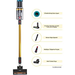 Vc4290 Kablosuz Şarjlı Süpürge 380w - Ayaklı Ünite Dahil