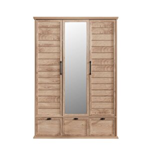 Polo Genç Odası - 3 Kapaklı Dolap, Karyola, Komodin, Çalışma Masası, Şifonyer