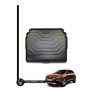 Peugeot 3008 2016 Ve Sonrası Alt Kademe 3d Birebir Uyumlu Bagaj Havuzu Frj