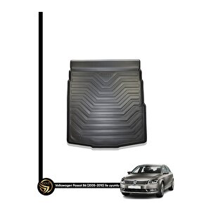 Volkswagen Passat B6 Sedan 2005 - 2010 Araca Özel 3d Bagaj Havuzu