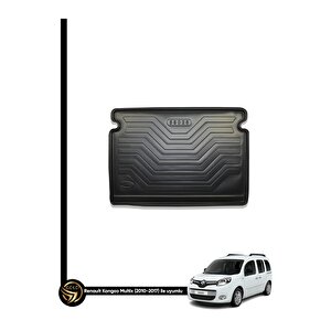 Renault Kangoo Multix 2010-2016 Kauçuk Elron Araca Özel Bagaj Havuzu