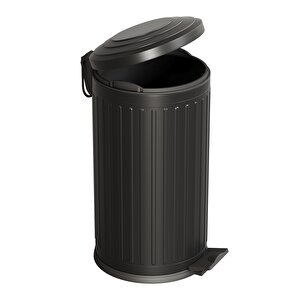Midas  Çöp Kovası -pedallı 16 Lt. , Mat Siyah