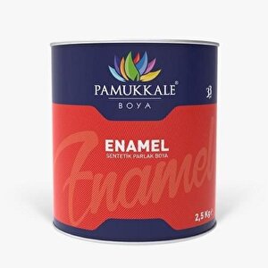 Pamukkale Enamel Sentetik Parlak Boya 2.5 Kg Krom Sarı