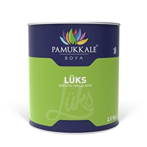 Pamukkale Lüks Parlak Sentetik Yağlı Boya 2.5 Lt Vişne Vişne