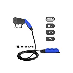 Hyundai Elektrikli Araçlardan Güç Alın: V2l 3'lü Uzatma Priz Adaptör