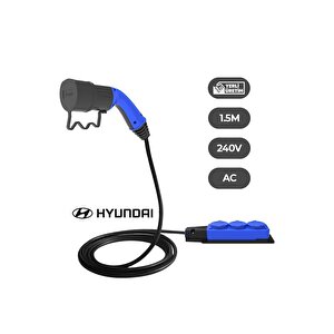 Hyundai Elektrikli Araçlardan Güç Alın: V2l 3'lü Uzatma Priz Adaptör