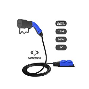 Sang Yong Elektrikli Araçlardan Güç Alın: V2l 2'li Uzatma Priz Adaptör