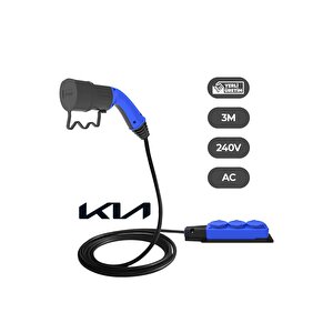 Kia Elektrikli Araçlardan Güç Alın: V2l 3'lü Uzatma Priz Adaptör