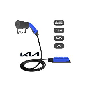 Kia Elektrikli Araçlardan Güç Alın: V2l 3'lü Uzatma Priz Adaptör