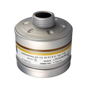 Drager 6738801 A1b2e2k1 Hg Co No P3 Rd40 Filtre