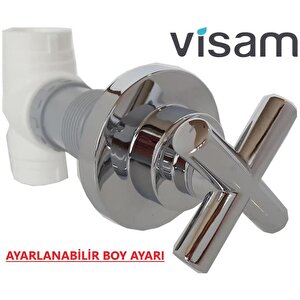 Vi̇sam Yildiz Ankastre Ara Kesme Valfi̇ Pprc 20mm