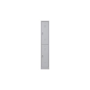 Metal Elbise Dolabı, Kilitlenebilir Dolap, Soyunma Dolabı, Elbise Dolabı, 2 Bölmeli Dolap
