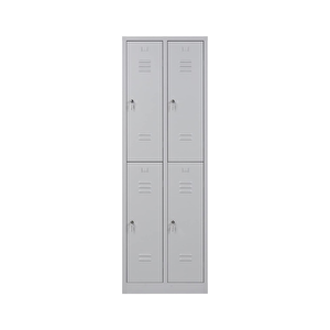 Metal Elbise Dolabı, Kilitli Dolap, Soyunma Dolabı, Elbise Dolabı, 4 Kapılı