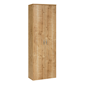 Ahşap Gardırop, Elbise Dolabı, Çok Amaçlı Dolap, Dolap & Temizlik Dolabı, 60x34x180cm