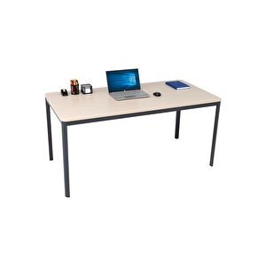 Çok Amaçlı D Profil Masa, Mutfak Masası, Home Ofis Masa, Yemek Masası, Bilgisayar Masası, 120x80cm