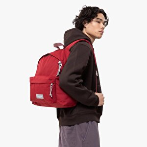 Eastpak Sırt Çantası Padded Pak'r Bordo Kontrast Stripe Red 5o9