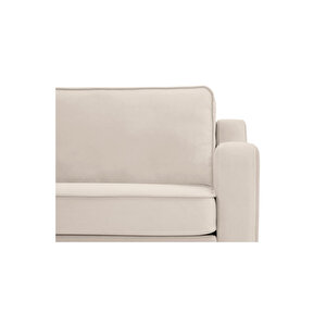Klem Slim 240 X 171 Köşe Ahşap Ayak - Kadife Vanilya