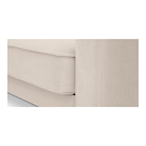 Klem Slim 240 X 171 Köşe Ahşap Ayak - Kadife Vanilya