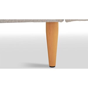 Klem Slim 240 X 171 Köşe Ahşap Ayak - Keten