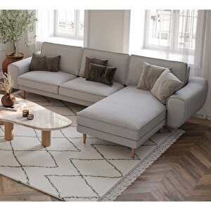 Klem 280 X 171 Köşe Ahşap Ayak - Keten Çakıl