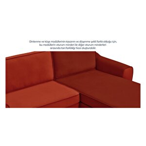Klem 280 X 171 Köşe Ahşap Ayak - Kadife