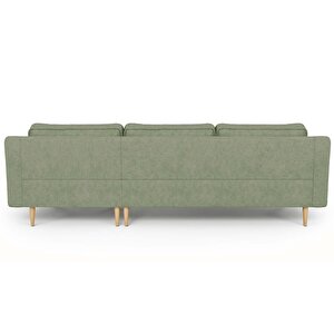 Klem Slim 266 X 171 Köşe Ahşap Ayak - Fitilli Kadife