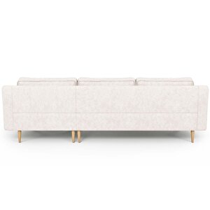 Klem Slim 266 X 171 Köşe Ahşap Ayak - Fitilli Kadife