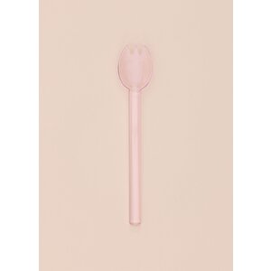 The Mia Abiete Dondurma Ve Tatlı Kaşığı Pembe 6lı Set