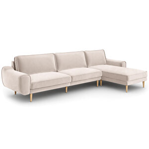 Klem 326 X 171 Köşe Ahşap Ayak - Kadife