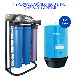 Hyperwell Günde 1,8 Ton Sanayi Tipi Su Arıtma Cihazı
