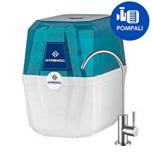 Turkuaz 10 Aşamalı Mineralli Pompalı Su Arıtma Cihazı