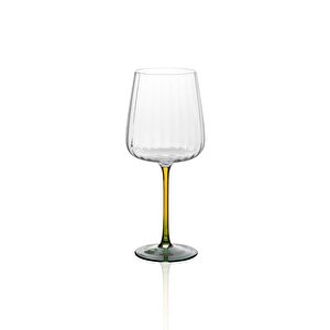 Şarap Kadehi Sarı Yeşil 600 Ml