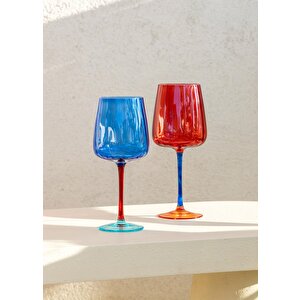 Şarap Kadehi Mavi 500 Ml