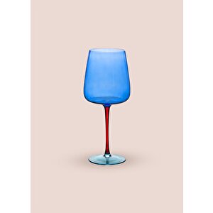 The Mia Şarap Kadehi Mavi 500 Ml