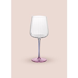 Şarap Kadehi Mavi Pembe 600 Ml