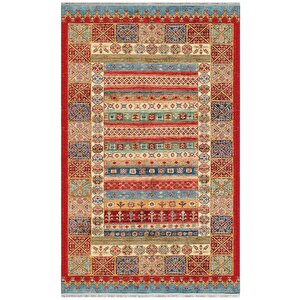 Vintage 04 Multi Antik Desen Makinede Yıkanabilir Kaymaz Dijital Baskı Ince Mutfak Halısı 200x290 cm