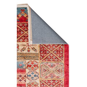 Cool Halı Vintage 04 Multi Antik Desen Makinede Yıkanabilir Kaymaz Dijital Baskı Ince Mutfak Halısı