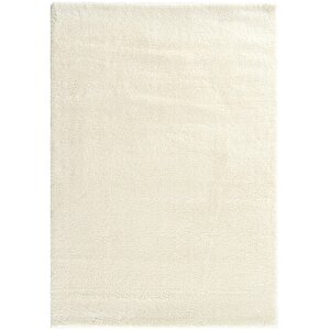 Comfy 1006 Krem Kolay Kullanım Hav Toz Vermez Yumuşak Dokulu Uzun Tüylü Modern Shaggy Halı 160x300 cm