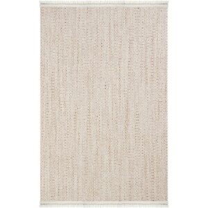 Olinda 1107 Taba Oturma Odası Halısı Yumuşak İskandinav Halı Yolluk Bukle Salon Halısı 100x750 cm