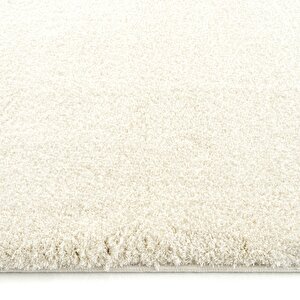 Cool Halı Comfy 1006 Krem Kolay Kullanım Hav Toz Vermez Yumuşak Dokulu Uzun Tüylü Modern Shaggy Halı